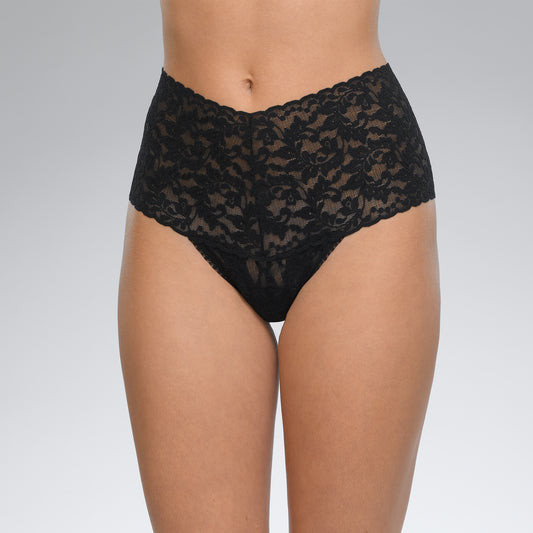 Hanky Panky Signature Lace Retro V-Kini Black