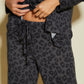 Cosabella Bella Long Sleeve Top & Pant PJ Set Black Panther