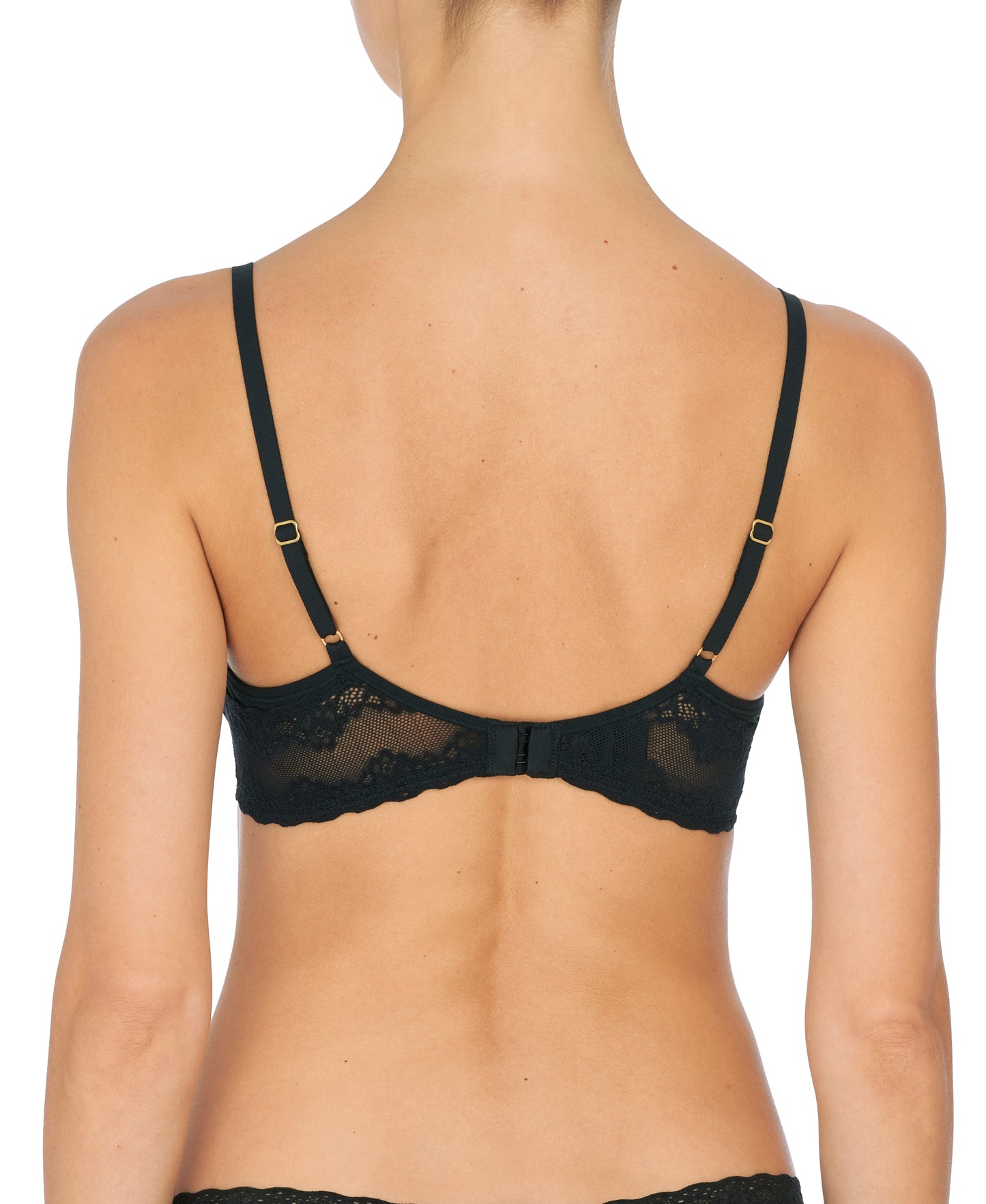 Natori Women's Chic Comfort Full Figure Sweetheart Contour Underwire Bra,  Black, 30DD at  Women's Clothing store