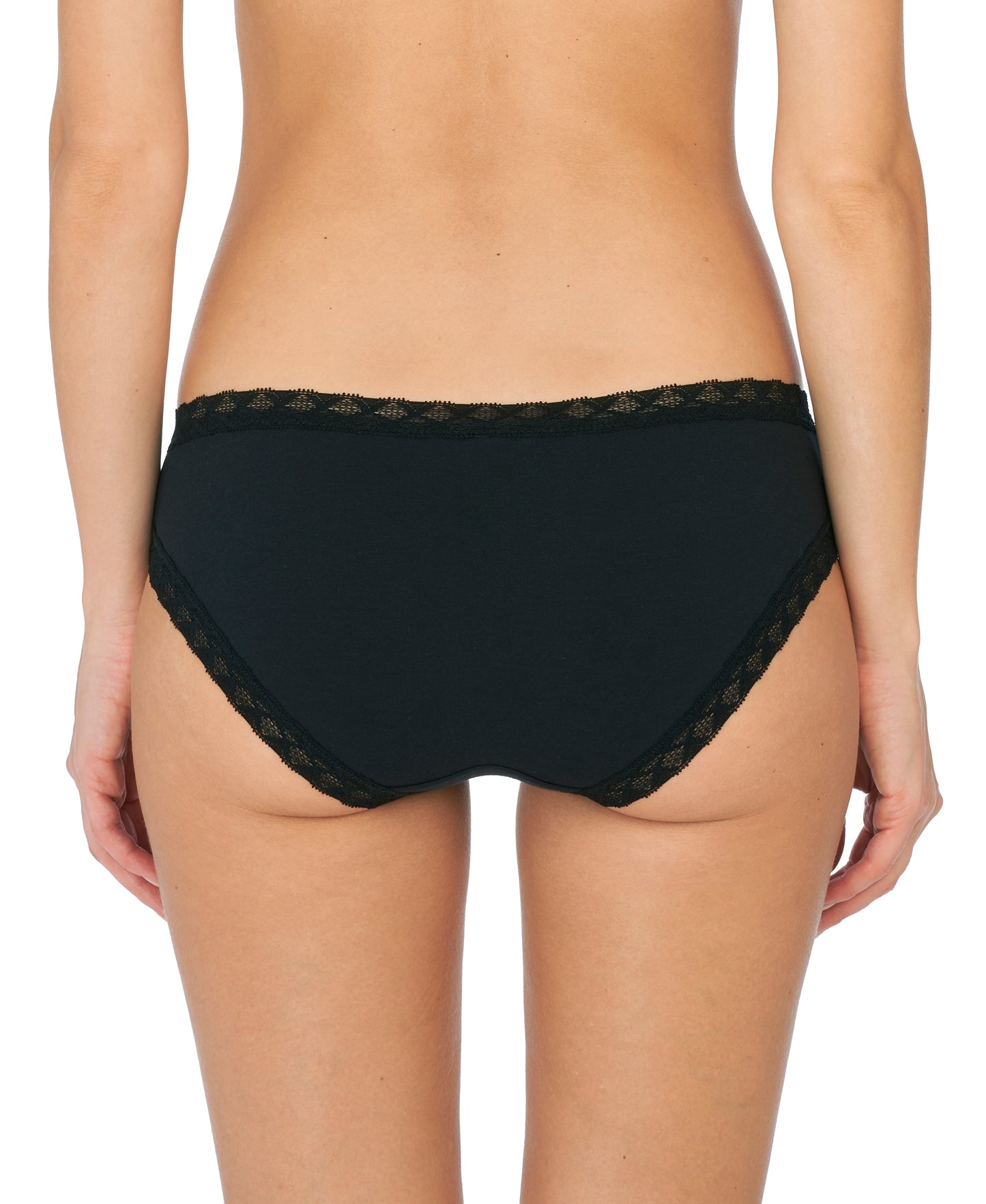 Natori Bliss Cotton Hipster Black