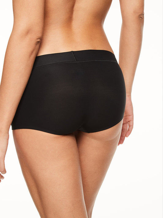 Chantelle Seamless Soft Stretch Boyshort Black