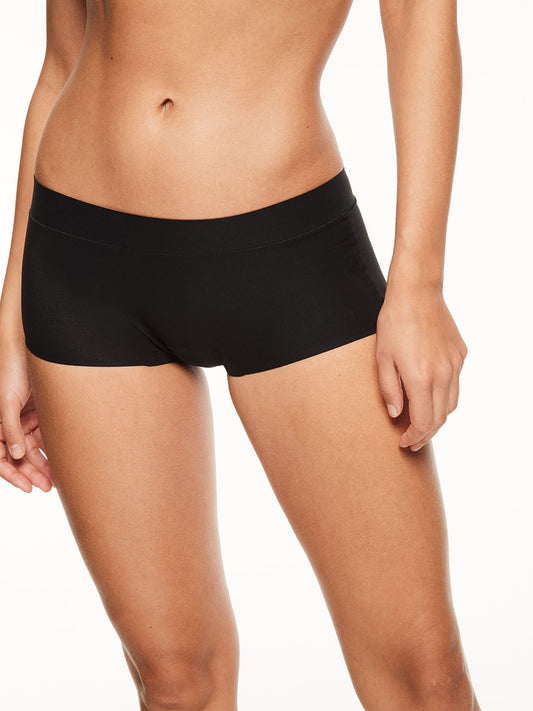 Chantelle Seamless Soft Stretch Boyshort Black