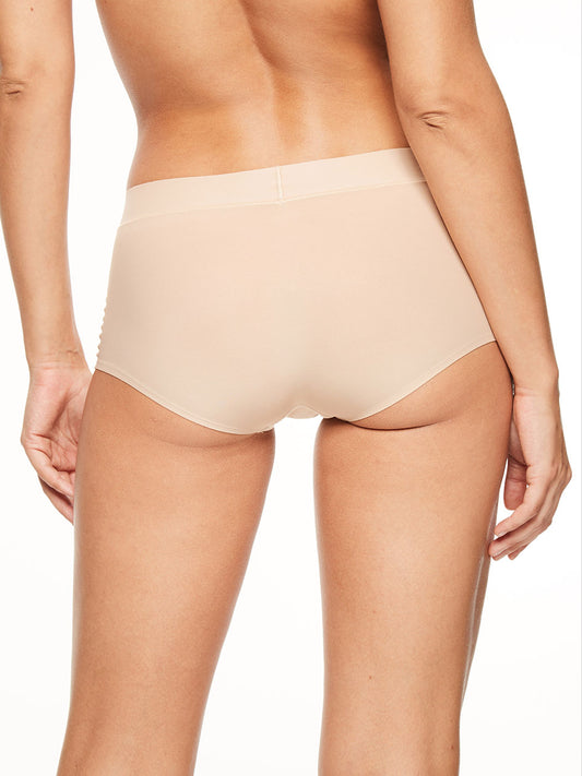 Chantelle Seamless Soft Stretch Boyshort Nude