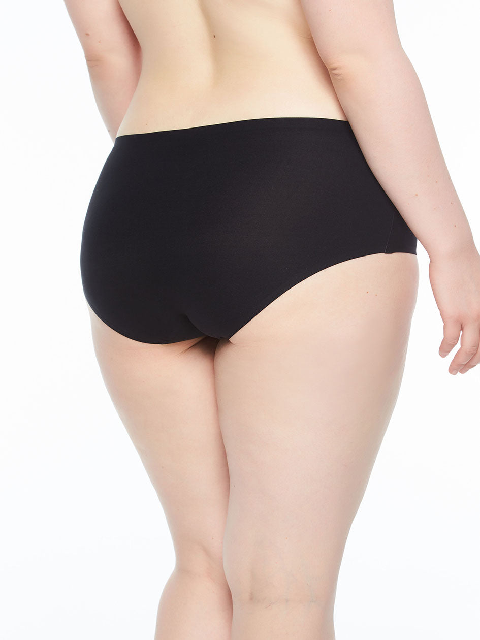 Chantelle Plus Size Seamless Soft Stretch Hipster Black – Belle Mode  Intimates