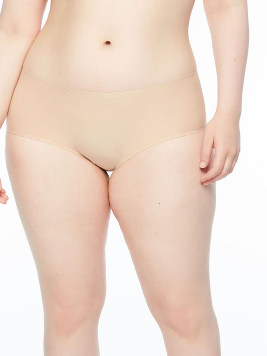 Chantelle Plus Size Seamless Soft Stretch Hipster Nude