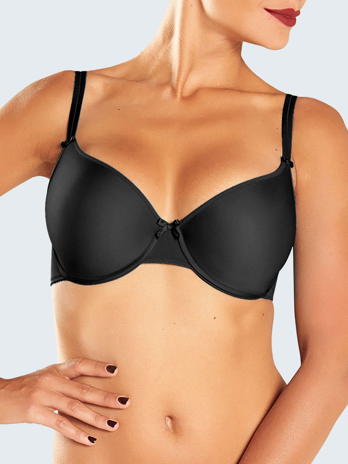 Chantelle Basic Invisible Contour Bra Black