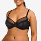 Chantelle Parisian Allure Unlined Convertible Plunge Bra Black