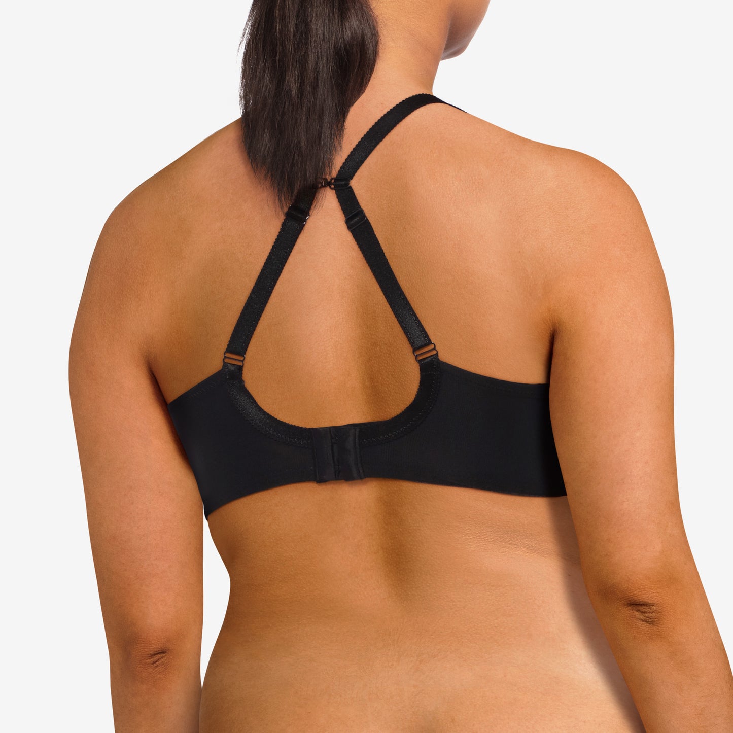Chantelle Parisian Allure Unlined Convertible Plunge Bra Black