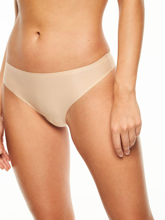 Chantelle Seamless Soft Stretch Thong Nude