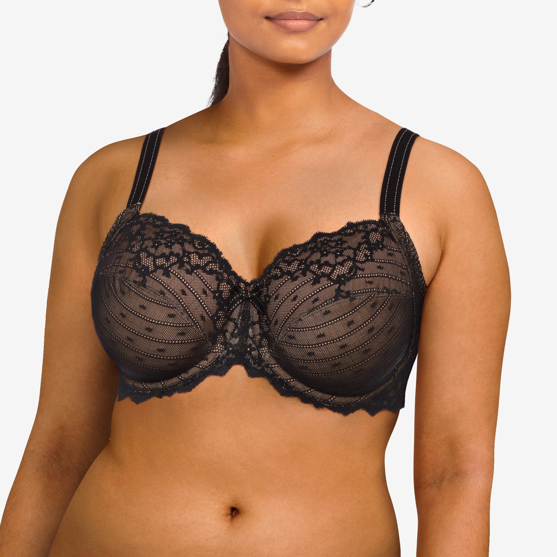 Chantelle C Ideal Contour Back Smoothing Bra Nude