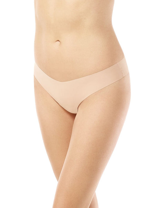 Commando Classic No Show Thong Beige