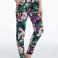Calida Favourites Trend Floral Dark Pine Green Top & Bottom Set