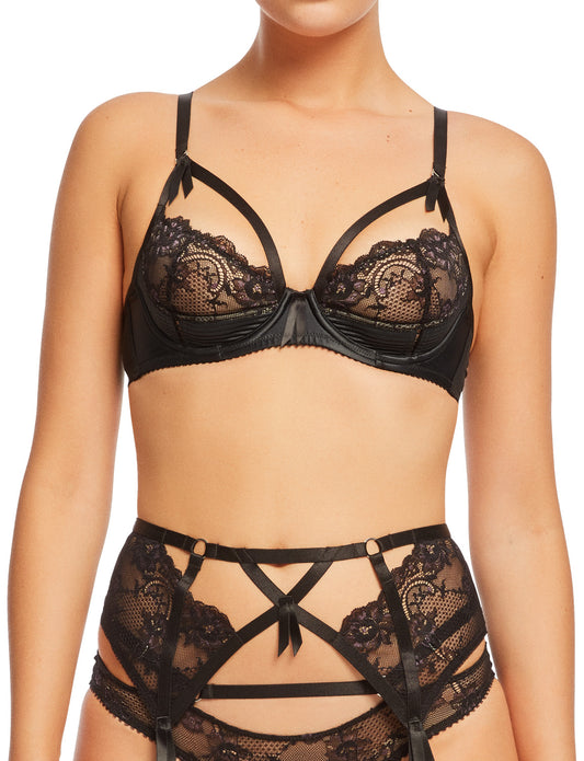 Dita Von Teese Madame X Suspender Black