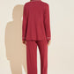 Eberjey Gisele Classic PJ Set Sangria