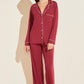 Eberjey Gisele Classic PJ Set Sangria