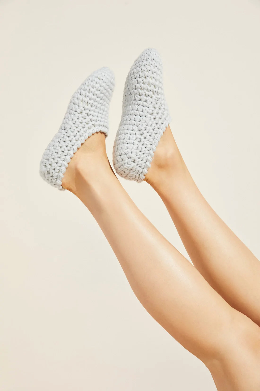 Eberjey Plush Ankle Slipper Sock Gray Dawn