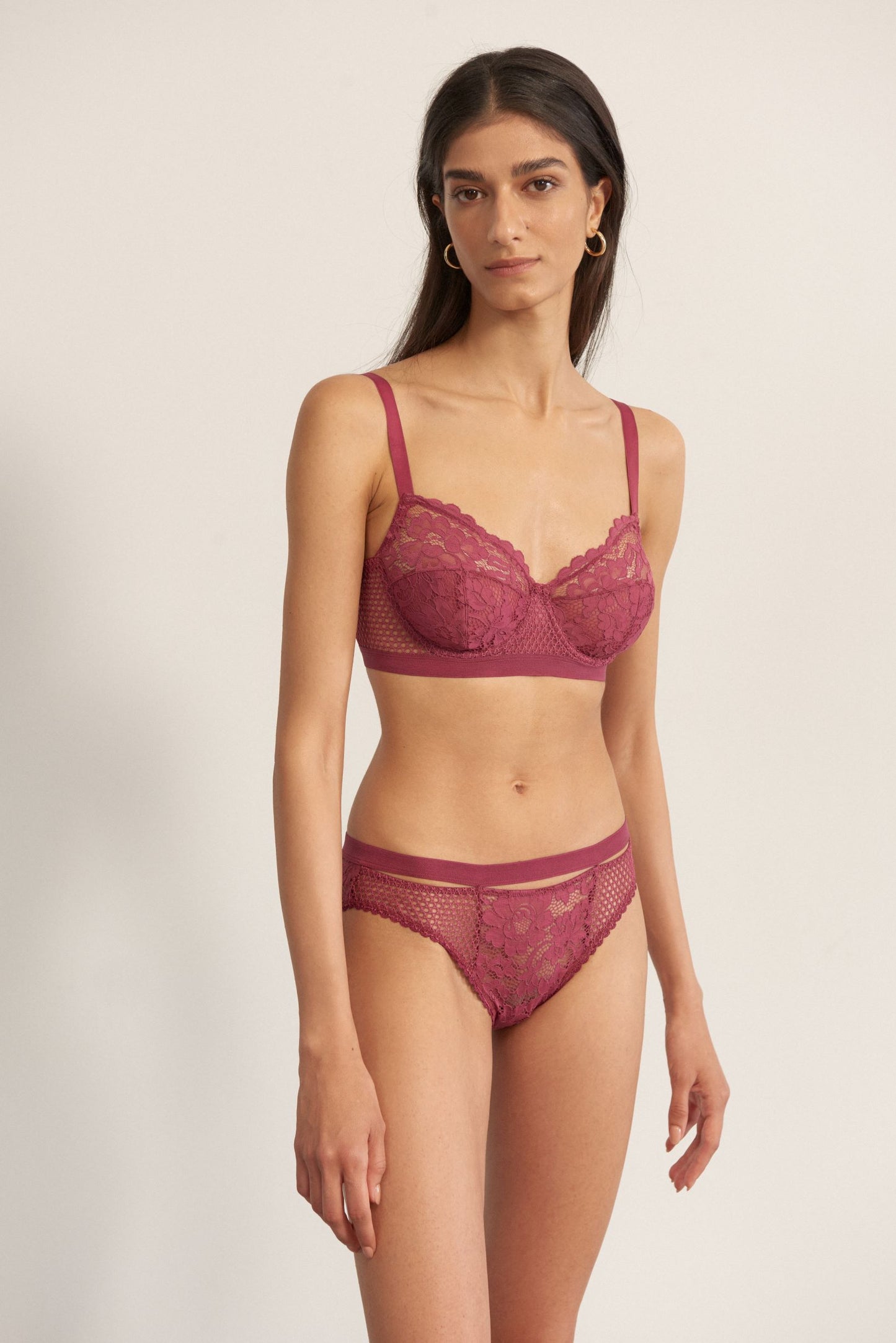 ELSE Lingerie Petunia Underwire Bra in Orchid – Belle Mode Intimates