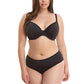 Elomi Essentials Underwire Plunge Swim Top Black