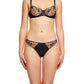 Dita Von Teese Julie's Roses G-String Bra Black