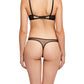 Dita Von Teese Julie's Roses G-String Bra Black