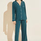 Eberjey Gisele Classic PJ Set Evergreen