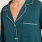 Eberjey Gisele Classic PJ Set Evergreen