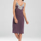 Natori Shangri La Chemise Dark Plum