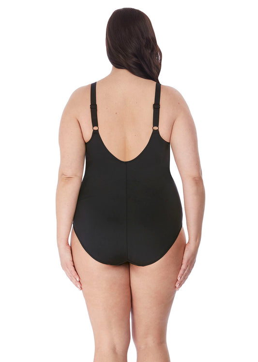 Elomi Magnetic Molded Smoothing Swimsuit Black