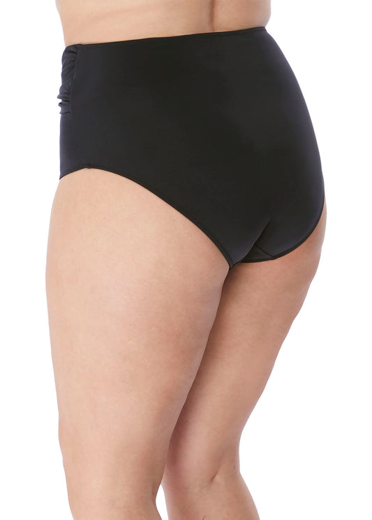 Elomi Magnetic Twist Front Swim Bottom Black