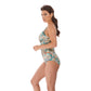 Fantasie Manila Deep Plunge Swimsuit Iced Aqua