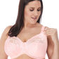 Elomi Molly Underwire Nursing Bra Blush