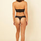 Cosabella Never Say Never Lowrise Cutie Thong Black