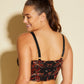Cosabella Paradiso Curvy Longline Bralette in Lady in Red