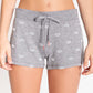 P.J. Salvage Lip Print Lounge Short