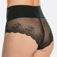 Spanx Undie-tectible Lace Hi-Hipster Panty Black