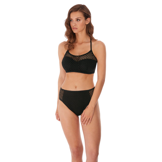 Freya Urban Bralette Bikini Top & High Waist Bikini Night (set)