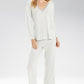 Natori Feathers Essential PJ Set in Light Heather Grey
