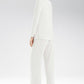 Natori Feathers Essential PJ Set in Light Heather Grey