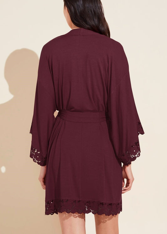 Eberjey Naya TENCEL Robe Mulberry