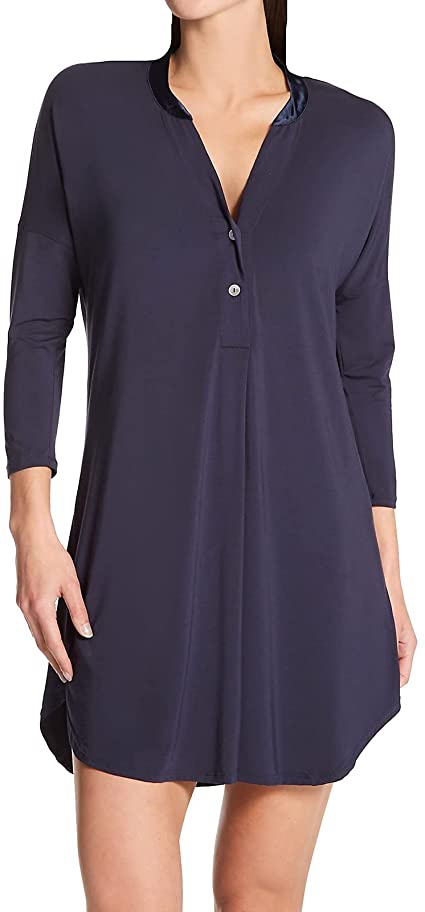 Fleur't Dolman 3/4 Sleeve Nightshirt Night Grey