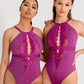 Scantilly Indulgence Bodysuit Orchid