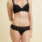 The Little Bra Company Yvonne Padded Demi Bra Black